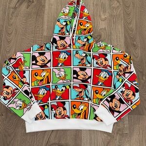 COPY - Disney Colorful Character Hoodie - Size Small - NWT!